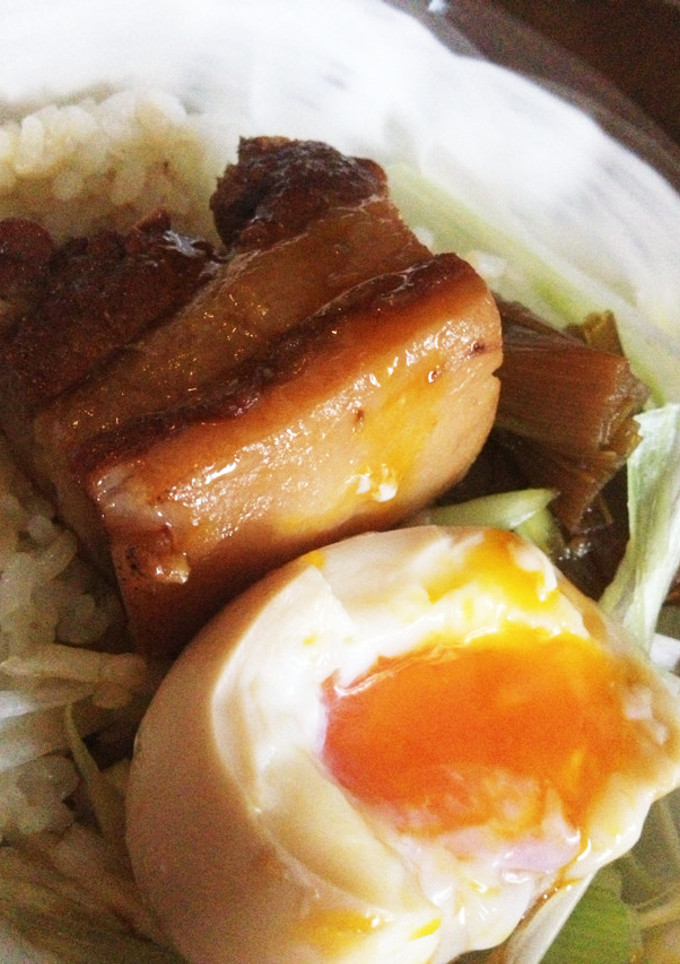 こしの簡単過ぎ美味しすぎる角煮丼-レシピのメイン写真