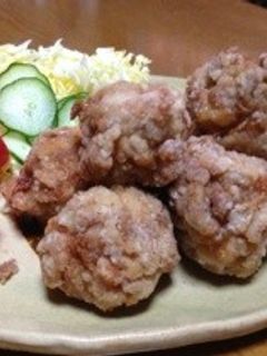 豚こまのやわらか唐揚げ-レシピのメイン写真