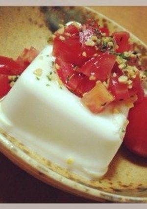 簡単☆トマトで☆お豆腐をアレンジ！-レシピのメイン写真