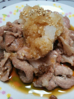 夏に☆おろしポン豚-レシピのメイン写真