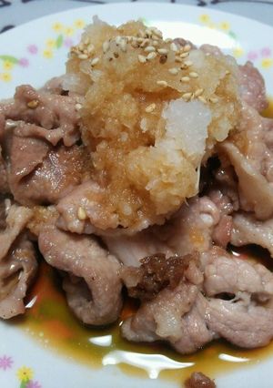 夏に☆おろしポン豚-レシピのメイン写真