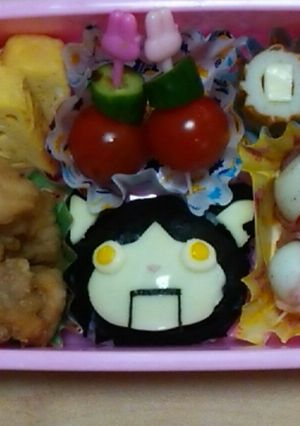 キャラ弁 ロボニャン(妖怪ウォッチ)-レシピのメイン写真