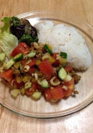 和風冷やしキーマカレー-レシピのメイン写真