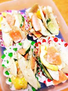 お弁当の冷凍おかず#ゴボウのサラダ-レシピのメイン写真