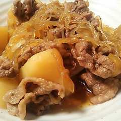 รูปของ すき焼きのたれで失敗しらず♪肉じゃが
