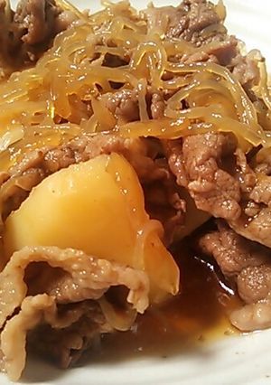 すき焼きのたれで失敗しらず♪肉じゃが-レシピのメイン写真