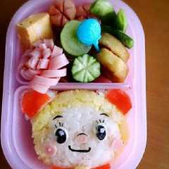 ドラミちゃん☆幼稚園女の子♪お弁当-レシピのメイン写真