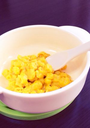 離乳食後期★かぼちゃとコーンのサラダ-レシピのメイン写真
