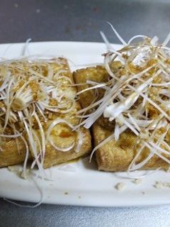 厚揚げでネギのせじゅわ~♪-レシピのメイン写真
