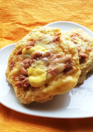 ホットケーキミックスでツナチーズパン-レシピのメイン写真