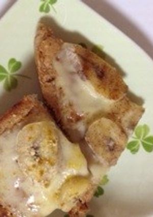 耳まで美味しいチーズババナトースト-レシピのメイン写真