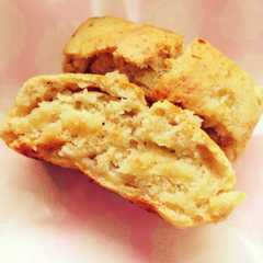 รูปของ 卵不使用♡HMでふわもちバナナケーキ♡