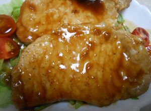 豚ロース切り身肉の照り焼き丼-レシピのメイン写真