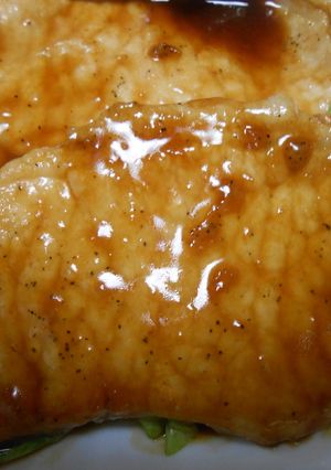 豚ロース切り身肉の照り焼き丼-レシピのメイン写真