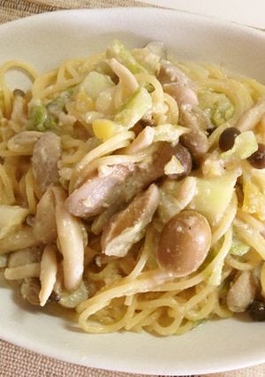 ✿10分で簡単♪爽快塩レモン豆乳パスタ✿-レシピのメイン写真