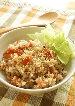 2分で完成！福神漬のカレー風味まぜ寿司-レシピのメイン写真