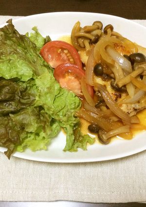 かじきのムニエル 野菜ガリバタソース-レシピのメイン写真