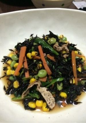 お腹大満足！のひじき煮♡-レシピのメイン写真