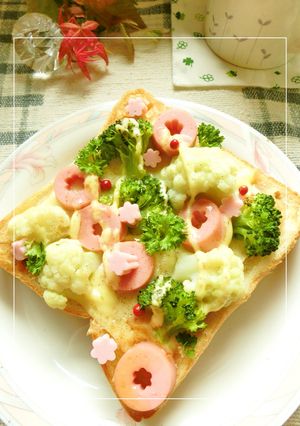 ❀ブロ・カリ・魚ニソ❀チーズトースト-レシピのメイン写真