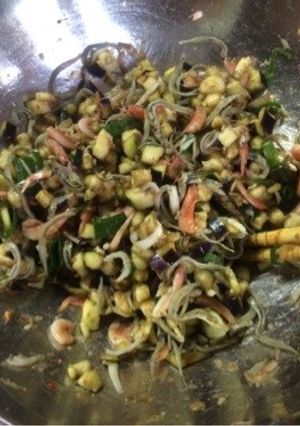 長なすと小魚の和え物-レシピのメイン写真