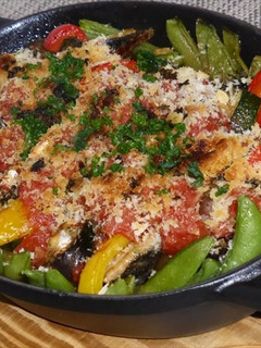 ストウブで鯵の蒸し焼き-レシピのメイン写真