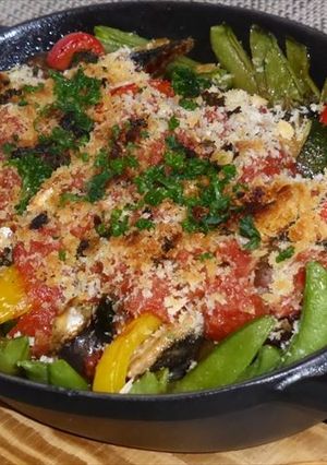 ストウブで鯵の蒸し焼き-レシピのメイン写真