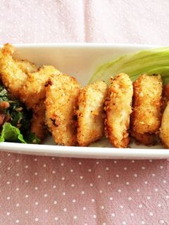 卵・小麦粉なし!簡単梅しそチキンカツ✩☻-レシピのメイン写真