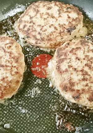 豪快なハンバーグの焼き方-レシピのメイン写真