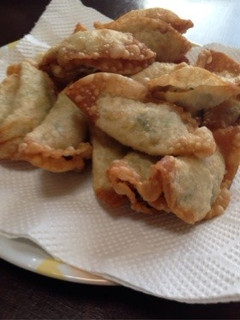 鶏ミンチの揚げ餃子-レシピのメイン写真