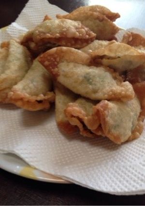 鶏ミンチの揚げ餃子-レシピのメイン写真