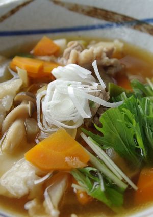 野菜たっぷりでヘルシー!本庄名物つみっこ-レシピのメイン写真
