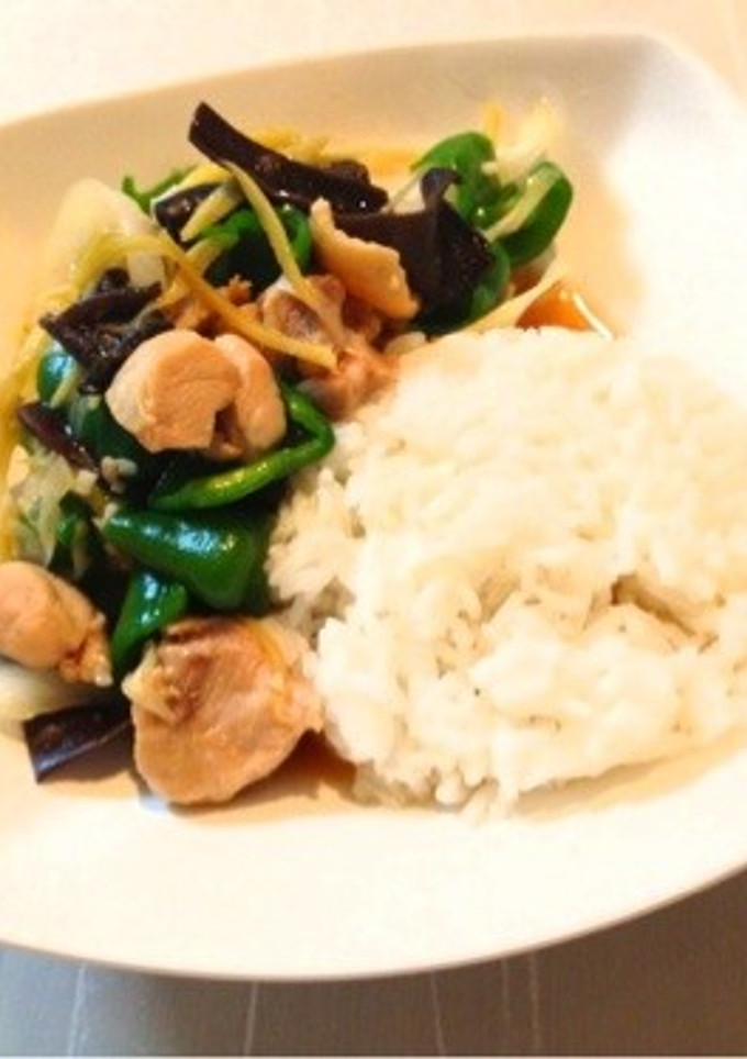 ☆タイ料理☆簡単鶏肉のしょうが炒め-レシピのメイン写真