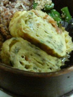 梅干と大葉の卵焼き-レシピのメイン写真