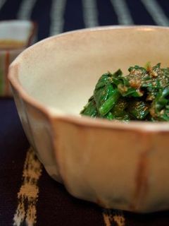 ほうれん草のごまだれあえ-レシピのメイン写真