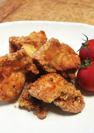 スーパーの味付け鶏肉を♡唐揚げ♡-レシピのメイン写真