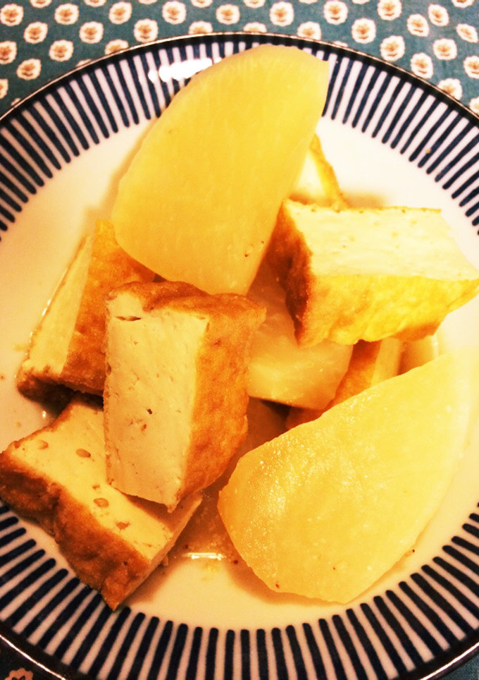 大根と厚揚げのごま煮-レシピのメイン写真