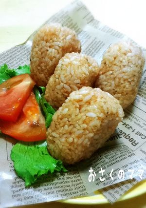 冷ごはんでケチャップおにぎり-レシピのメイン写真