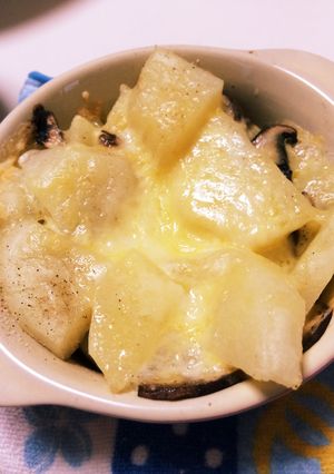 じゃが芋とマッシュルームのチーズ焼き-レシピのメイン写真