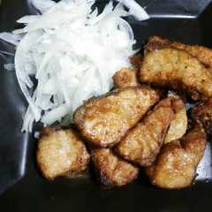 รูปของ 魚の竜田揚げ♪