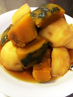 簡単♪南京とジャガイモの煮物-レシピのメイン写真