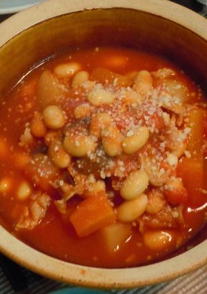 野菜たっぷりポークビ−ンズ-レシピのメイン写真