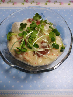 鶏肉の梅肉あんかけ-レシピのメイン写真