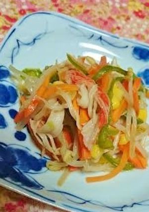 千切り野菜ともやしのサラダ-レシピのメイン写真