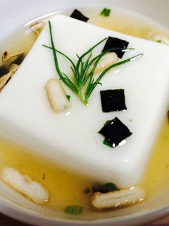 簡単!お吸い物の素で作るあんかけ豆腐-レシピのメイン写真