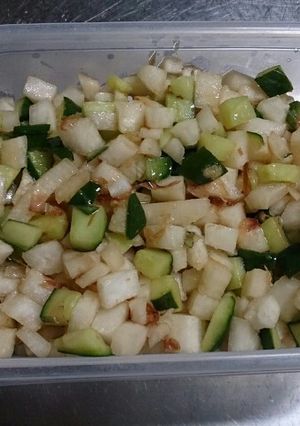 ごま油香る☆ぬか漬けリメイク-レシピのメイン写真