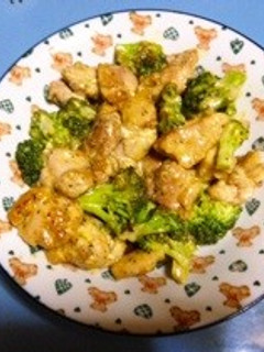 簡単！鶏肉とブロッコリーのマヨポン炒め-レシピのメイン写真