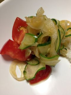調味料2つ★簡単マリネ風サラダ-レシピのメイン写真