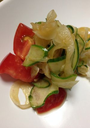 調味料2つ★簡単マリネ風サラダ-レシピのメイン写真