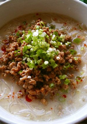 春雨で坦々麺風！簡単☆坦々はるさ麺-レシピのメイン写真