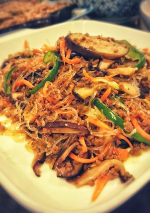 春雨の炒め物*チャプチェ*-レシピのメイン写真